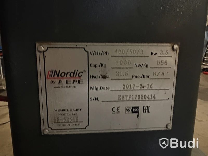 Billyft Nordic by EAE, 4000 kg
