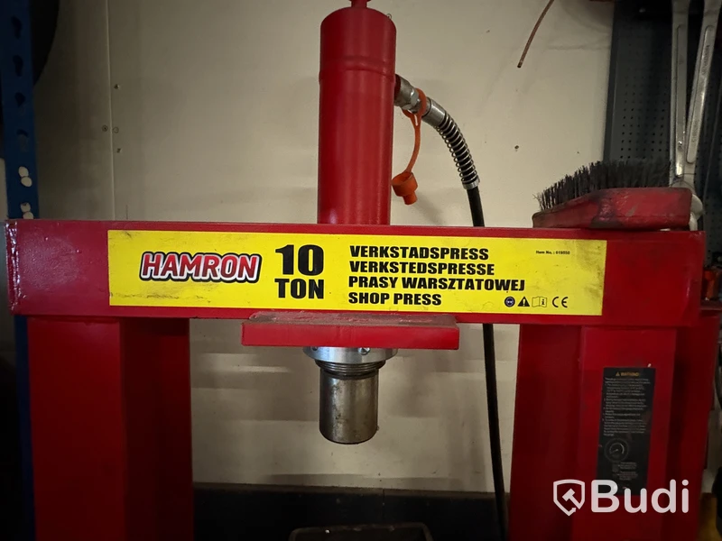 Verkstadspress Hamron, 10 ton