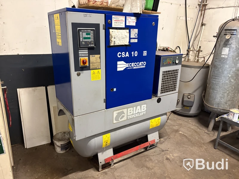 Kompressor Ceccato CSA 10, med tork