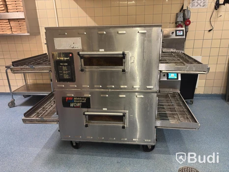 Pizzaugn Middleby Marshall PS840E, dubbel transportugn