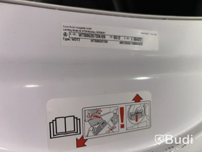 Tvättmaskin Siemens och torktumlare Bosch