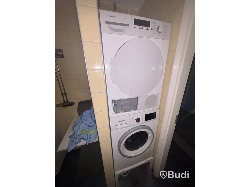 Tvättmaskin Siemens och torktumlare Bosch
