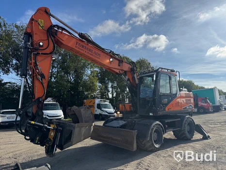 Hjulgrävare Doosan DX170W -2022 | Engcon