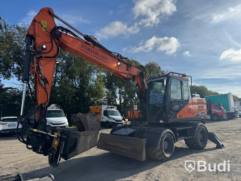 Hjulgrävare Doosan DX170W -2022 | Engcon