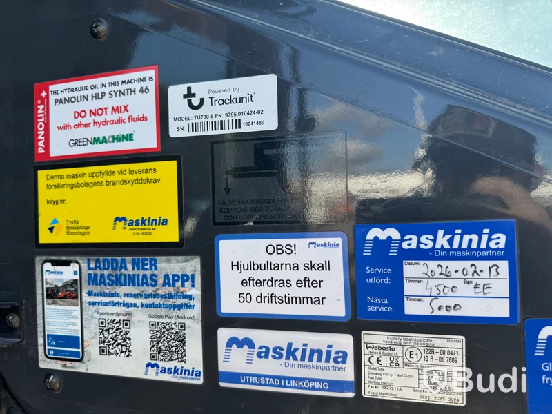 Hjulgrävare Doosan DX170W -2022 | Engcon