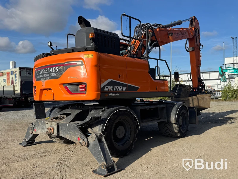 Hjulgrävare Doosan DX170W -2022 | Engcon