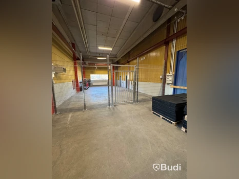 Staket med gallergrind, 680 cm