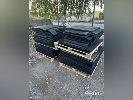 Gummimatta/ gymgolv, ca 51 m²