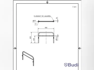 Metal beds, 20 pcs, suitable for care facilities, hostels, ski lodges, emergency accommodation, etc.