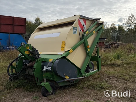Slaghack Amazone SmartCut 1500, uppsamlare