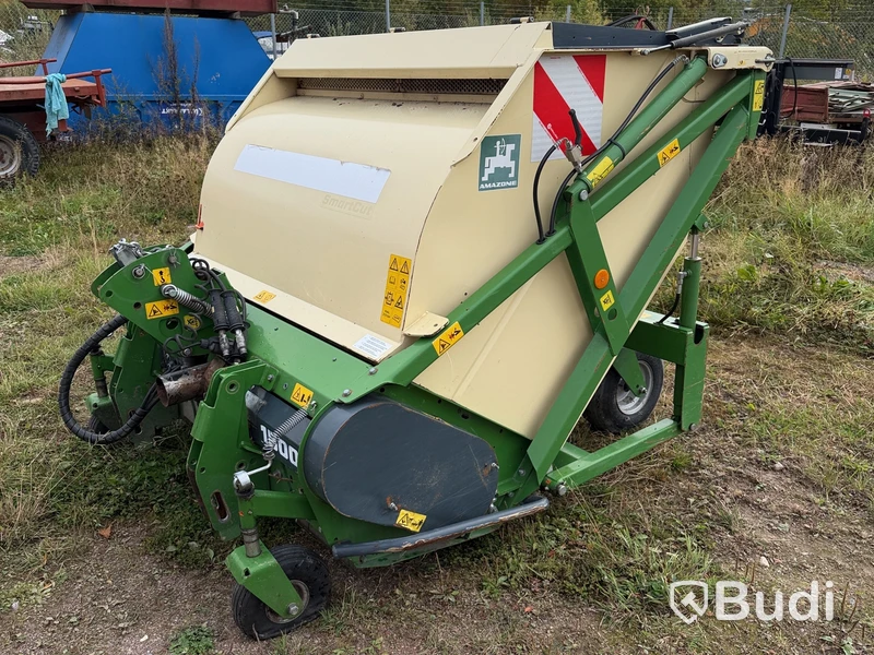 Slaghack Amazone SmartCut 1500, uppsamlare