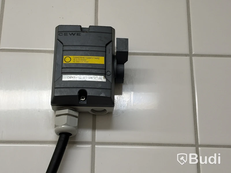 Komplett diskrum med huvdiskmaskin Wexiödisk WD-6