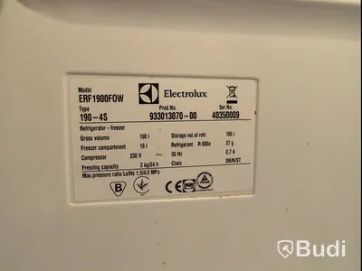 Kylskåp Electrolux ERF1900FOW, frysfack