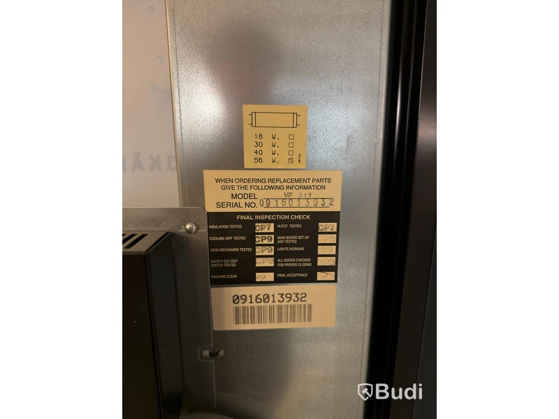 2 st. Dryckesautomat Vendo, 217, Loka