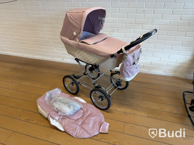 Barnvagn Silver Cross, Special Edition, rosa