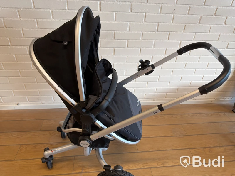 Barnvagn Silver Cross Surf, svart