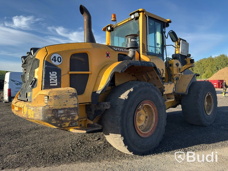 Hjullastare Volvo L120G, 2014