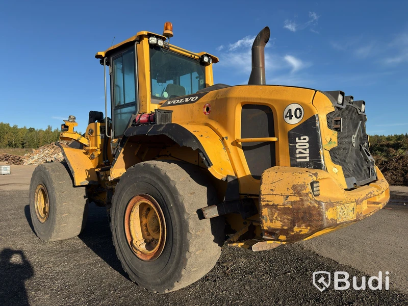 Hjullastare Volvo L120G, 2014