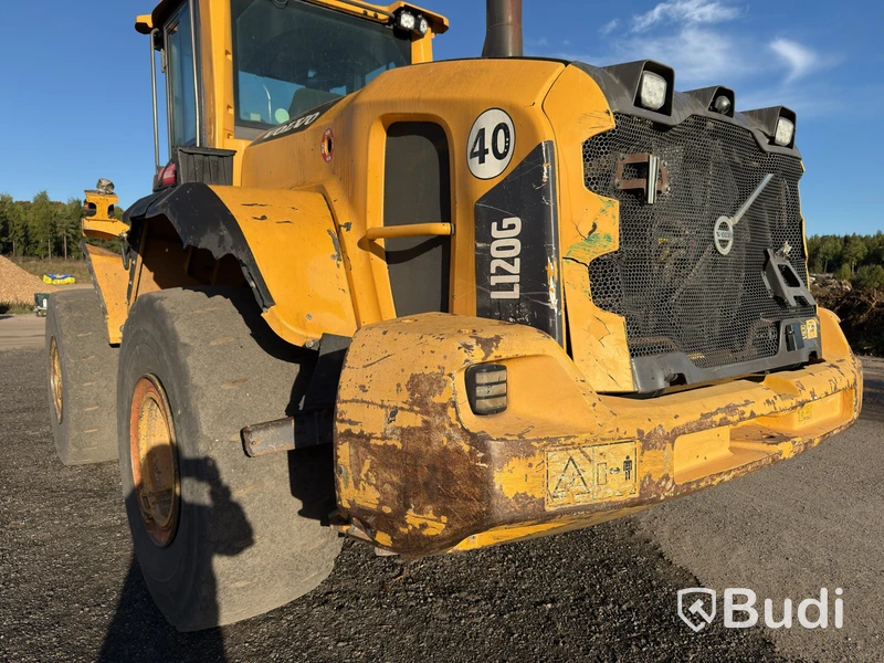 Hjullastare Volvo L120G, 2014