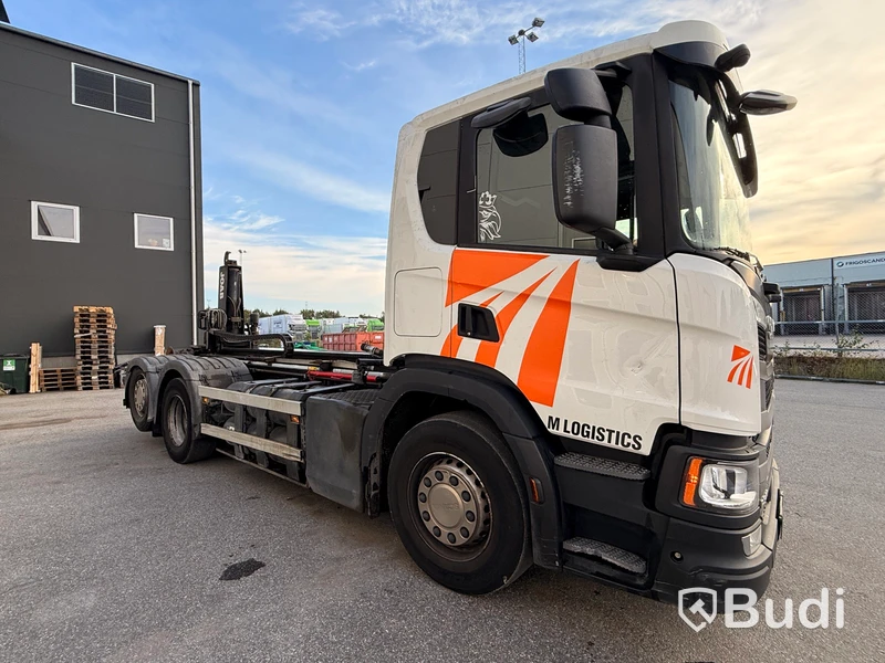 Garageväxlare Scania P340 6X2*4 -2018 | Metangas | Joab