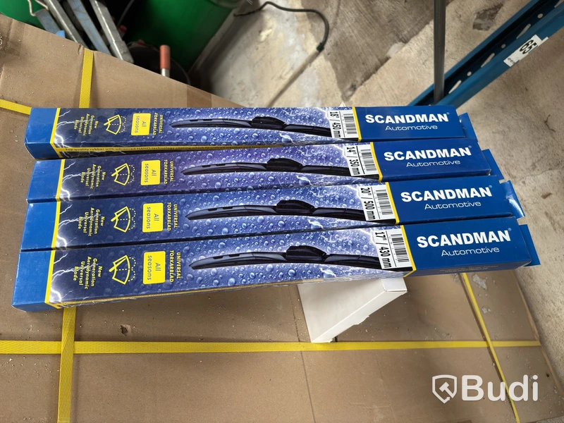 Torkarblad Scandman med 30 st ställ (nya i förpackning)