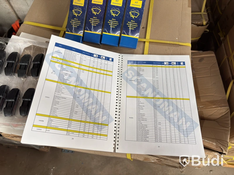 Torkarblad Scandman med 30 st ställ (nya i förpackning)