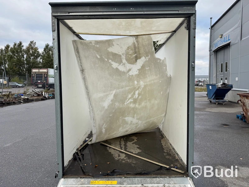 Skåpsläp Thule C4 Brenderup 7300B -2013