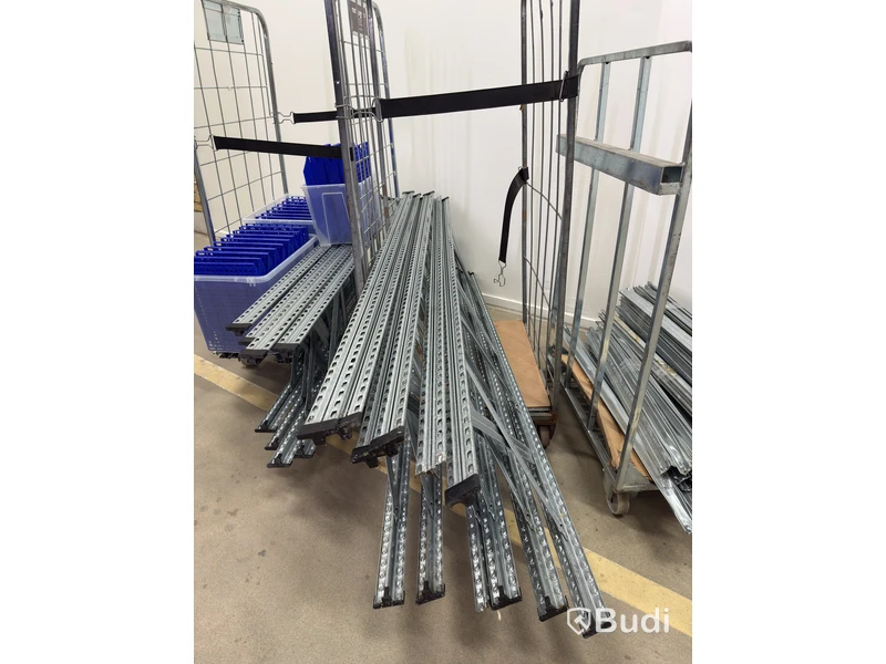 Cold-room shelving systems, various models and sizes