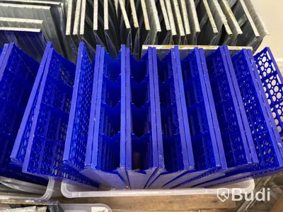 Cold-room shelving systems, various models and sizes
