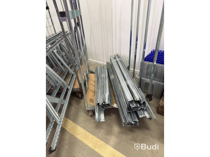 Cold-room shelving systems, various models and sizes