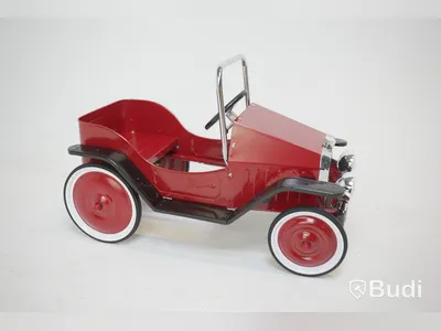 (NEW) Sleipner Classic Car 1938 pedal car, red.