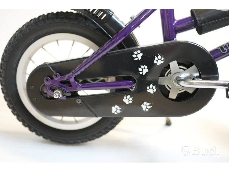 (NEW) Tiger BMX bicycle, 12-inch wheels, 6-inch frame, purple