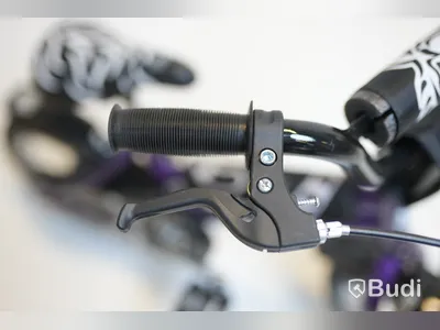 (NEW) Tiger BMX bicycle, 12-inch wheels, 6-inch frame, purple