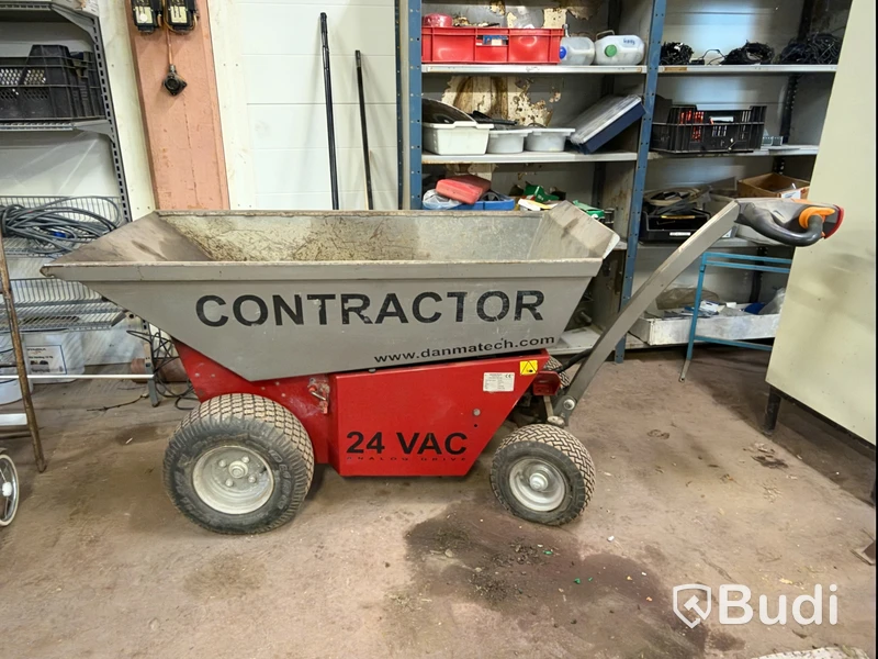 Minidumper Danmatech E800 | 800 kg - Defekta batterier