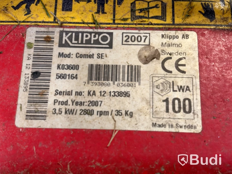 Gräsklippare Klippo Comet SE | 2007