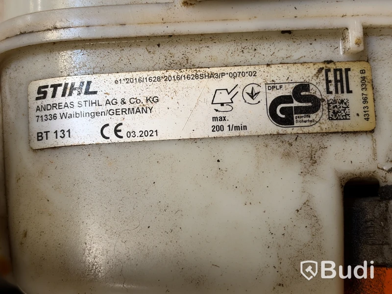 Jordborr Stihl BT 131 | 3 st borrspiraler
