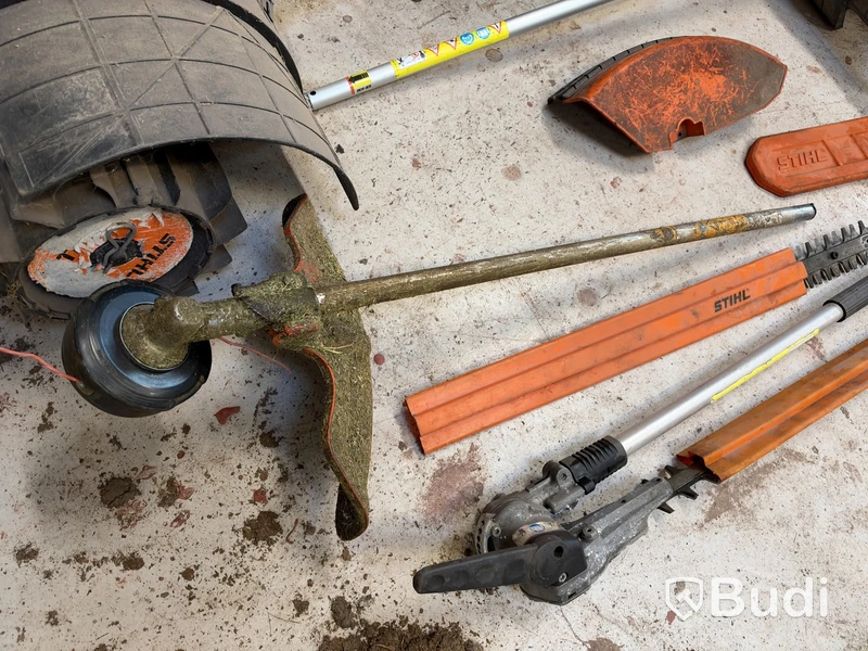 Redskap till Stihl kombisystem, borstar och häcksax