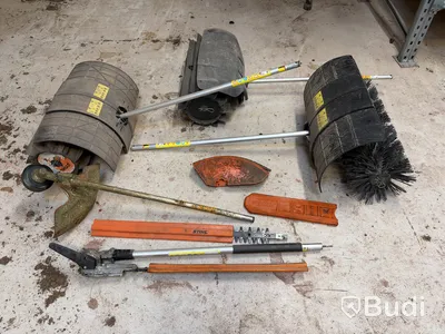 Redskap till Stihl kombisystem, borstar och häcksax