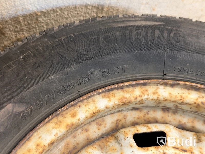 2 st släpvagnshjul 175/70R13 | 4-bult