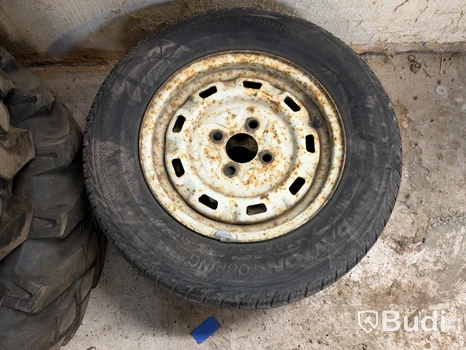 2 st släpvagnshjul 175/70R13 | 4-bult