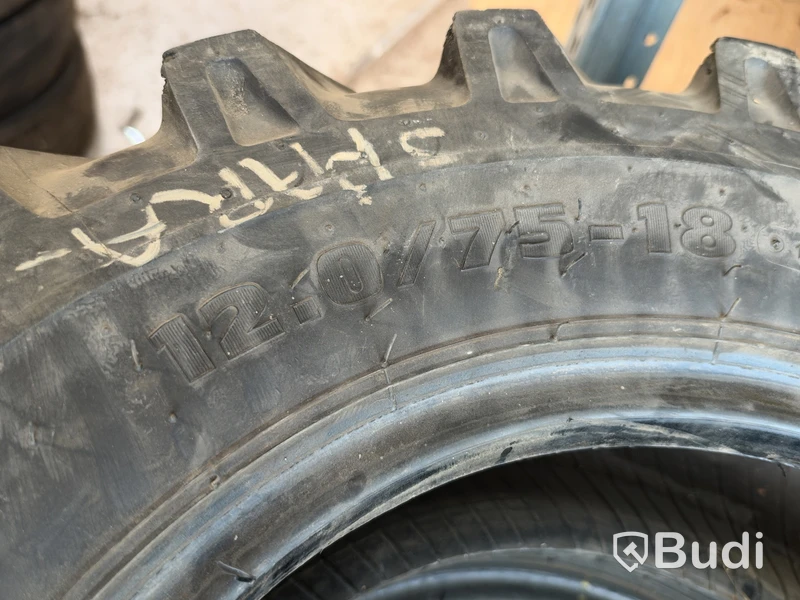 4 Mitas TR-03 tractor tires, 12.0/75-18
