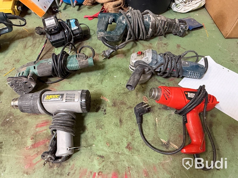 Lot of workshop equipment and tools
