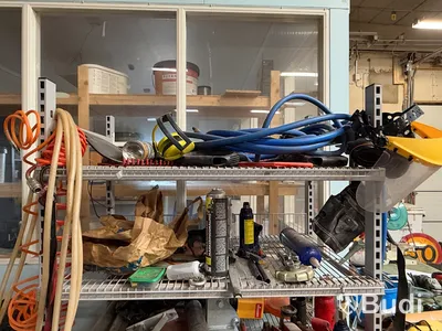 Lot of workshop equipment and tools