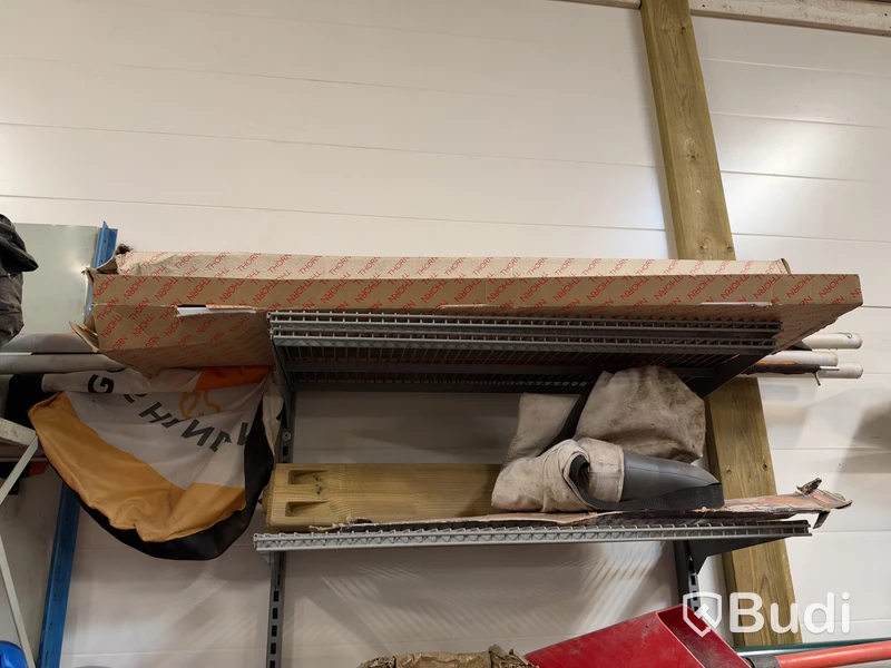 Shelving including contents