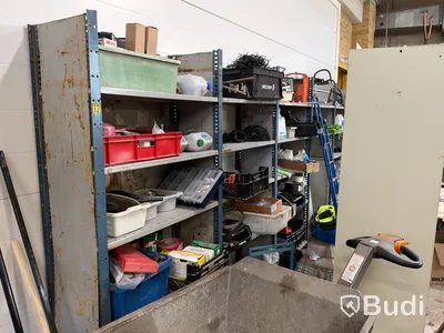 Shelving including contents