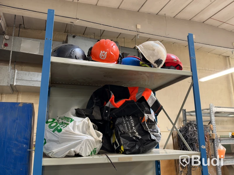 Shelving including contents