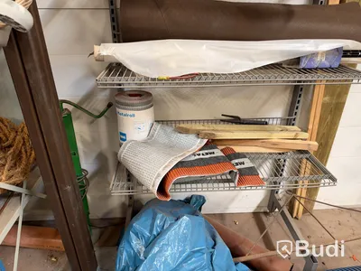 Shelving including contents