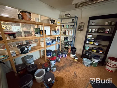 Lot of paint, oils and chemicals