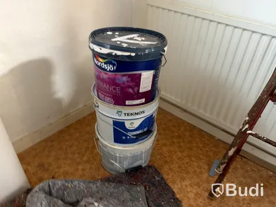 Lot of paint, oils and chemicals