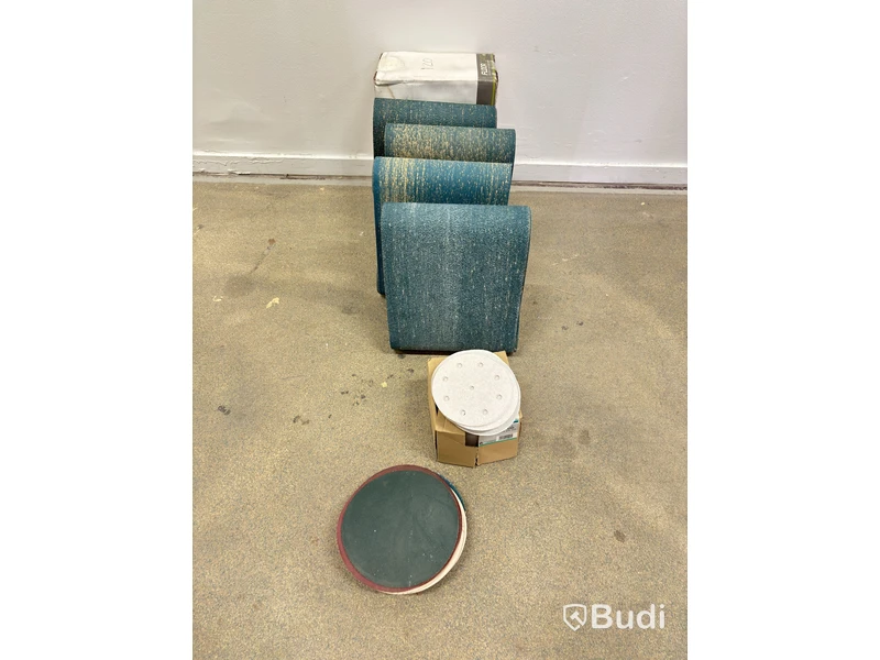 Frank FBS 25 Floor Sander and Floor Polishing Machine incl. lot of assorted accessories